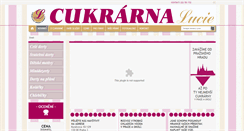 Desktop Screenshot of cukrarnalucie.cz